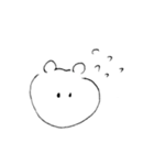 くまのかお（個別スタンプ：20）