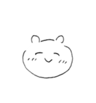 くまのかお（個別スタンプ：22）