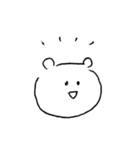 くまのかお（個別スタンプ：36）