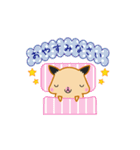 キンクマハムスターみるく日常会話スタンプ（個別スタンプ：4）