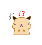 キンクマハムスターみるく日常会話スタンプ（個別スタンプ：26）