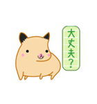 キンクマハムスターみるく日常会話スタンプ（個別スタンプ：37）
