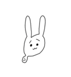 困り眉ウサギちゃん。（個別スタンプ：10）