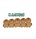 スズメ 1（個別スタンプ：3）