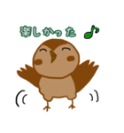 スズメ 1（個別スタンプ：36）