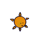 太陽と月（個別スタンプ：2）