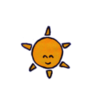 太陽と月（個別スタンプ：3）