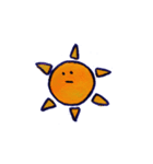 太陽と月（個別スタンプ：5）