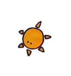 太陽と月（個別スタンプ：6）