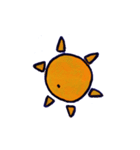 太陽と月（個別スタンプ：7）