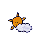 太陽と月（個別スタンプ：14）