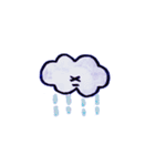 太陽と月（個別スタンプ：34）
