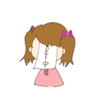 だって女の子だもの。（個別スタンプ：3）