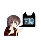 15分ごと時間短縮スタンプ（個別スタンプ：7）