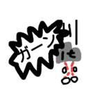 白黒くんのスタンプ part1（個別スタンプ：12）