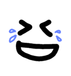 シンプル顔文字2（個別スタンプ：8）