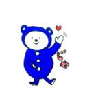 しろくまジョージ（個別スタンプ：4）