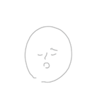 しろちゃんのいろんなお顔（個別スタンプ：4）