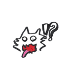 猫スタンプ生活（個別スタンプ：24）