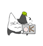 うしねこ、野球をする（個別スタンプ：13）