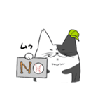うしねこ、野球をする（個別スタンプ：14）