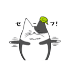 うしねこ、野球をする（個別スタンプ：16）