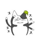 うしねこ、野球をする（個別スタンプ：17）
