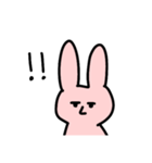 ジト目くねくねゆるうさぎ（個別スタンプ：17）
