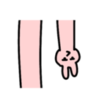 ジト目くねくねゆるうさぎ（個別スタンプ：21）