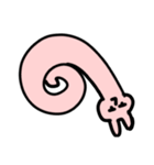 ジト目くねくねゆるうさぎ（個別スタンプ：22）