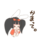 姫カットツインテ地雷メイドちゃん！（個別スタンプ：3）