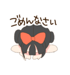 姫カットツインテ地雷メイドちゃん！（個別スタンプ：6）
