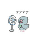 ハト郎さんとシカ太くん（個別スタンプ：28）