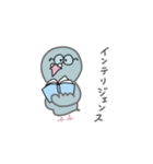 ハト郎さんとシカ太くん（個別スタンプ：32）