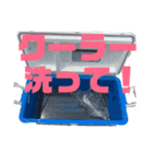 釣り嫁スタンプ(シンプル版)（個別スタンプ：3）
