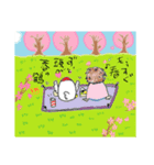 恋するアヒ鶴スタンプ（個別スタンプ：6）