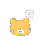 ゆる離れ目くま（個別スタンプ：18）