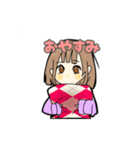若干黒い女子（個別スタンプ：2）