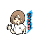 若干黒い女子（個別スタンプ：36）