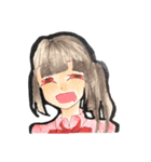 愉快な少年少女達のスタンプ（個別スタンプ：4）