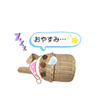 おばあちゃんの籠うさぎ  5（個別スタンプ：11）