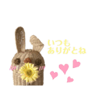 おばあちゃんの籠うさぎ  5（個別スタンプ：16）