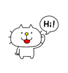 りるねこ 英語 2（個別スタンプ：1）