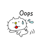 りるねこ 英語 2（個別スタンプ：30）