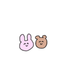 うさ〇くま（個別スタンプ：1）