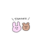 うさ〇くま（個別スタンプ：2）
