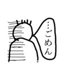 なんか口から出てる人（個別スタンプ：10）