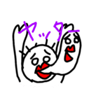 なんか口から出てる人（個別スタンプ：28）