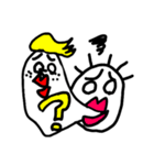 なんか口から出てる人（個別スタンプ：31）
