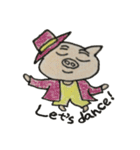 ロマンチックぷたんず愉快でムーディー（個別スタンプ：4）